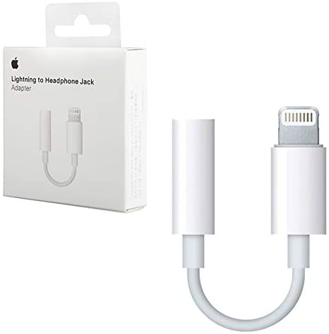 Adaptateur pour embout Lightning vers prise Jack 3,5mm iPhone