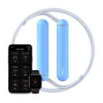 Corde à sauter Smart avec LED (bleu)