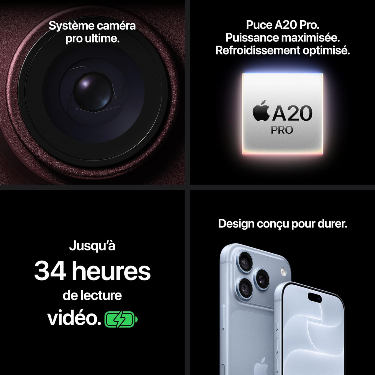 iPhone 18 Pro 256 Go - Bourgogne – Image 10